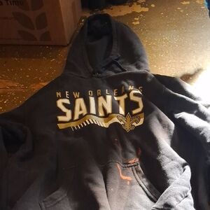 NFL Team Apparel Black Tee with White Print